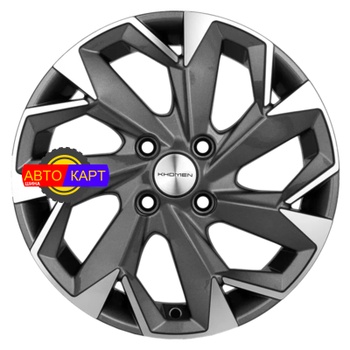 6x15/4x100 ET39 D56,6 KHW1508 (Cobalt) Gray-FP