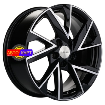 7x17/5x110 ET45 D67,1 KHW1714 (DFM580) Black-FP