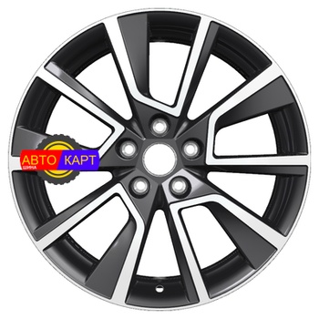 7x18/5x114,3 ET48,5 D67,1 KHW1802 (Sportage) Black-FP