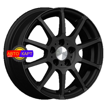 6x15/5x100 ET38 D57,1 Акита (КЛ285) Черный бархат