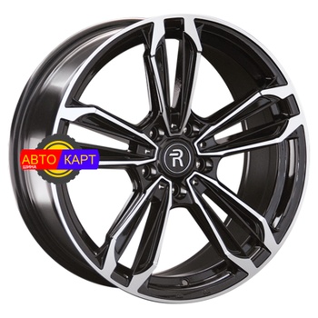 8x18/5x114,3 ET30 D60,1 LX174 BKF (конус, C570)