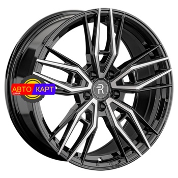 8x18/5x108 ET33 D60,1 CHR121 BKF (конус, C570)