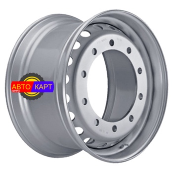 11,75x22,5/10x285,75 ET120 D220 M22 Silver (GT070-03) Aluminium Forged