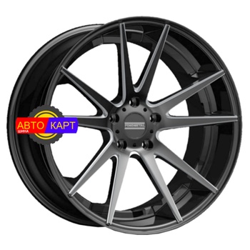 9x20/5x120 ET45 D74,1 STC-10 Matt Titanium Milled