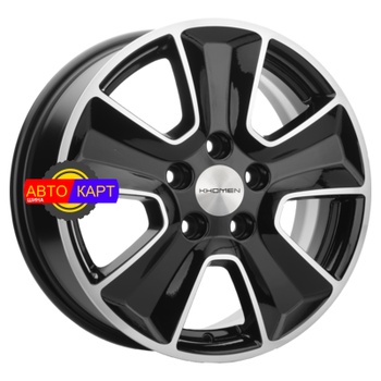 6,5x16/5x114,3 ET46 D67,1 KHW1601 (Mitsubishi) Black-FP