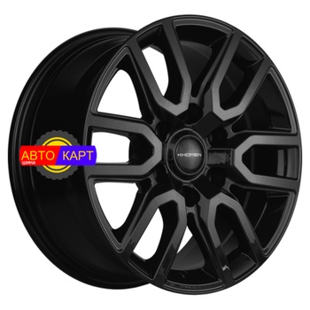 8x17/6x139,7 ET30 D106,1 KHW1723 (JAC T6 Pickup) Black