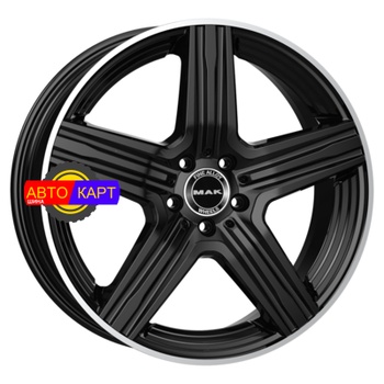 9x21/5x112 ET45 D66,6 Lewis Gloss Black Mirror Ring