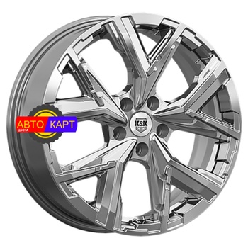 6,5x18/5x114,3 ET50 D54,1 Айона (КС1169) Дарк платинум