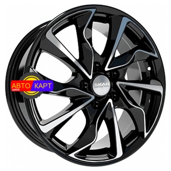 7x17/5x108 ET45 D63,35 Marseille (КЛ238) Алмаз (АРС 014 black)