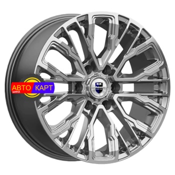 8,5x19/6x139,7 ET25 D106,1 Кортес (КС1102) Дарк платинум