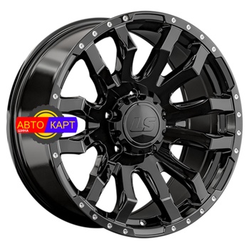 9x20/5x150 ET25 D110,5 1294 BK (конус, Колпак+лого)