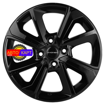 6x15/4x100 ET45 D56,6 KHW1501 (Nexia) Black