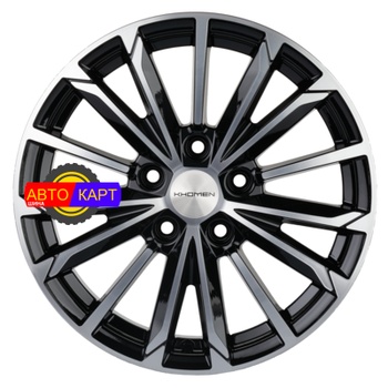 6,5x16/5x112 ET39,5 D66,6 KHW1611 (Actyon) Black-FP