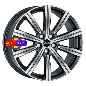 8,5x20/5x120 ET45 D65,1 Birmingham Gunmetal Mirror Face