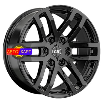 9x20/6x139,7 ET25 D100,1 1279 BK (конус, Колпак+лого)