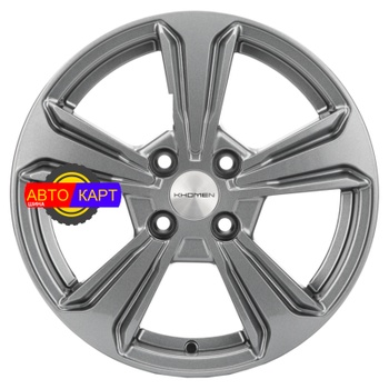 6x15/4x100 ET45 D54,1 KHW1502 (Solano) Gray