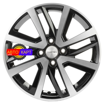 6x16/4x100 ET37 D60,1 KHW1609 (Stepway) Black-FP