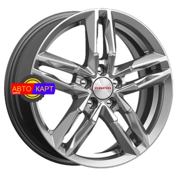 6x16/5x112 ET42 D57,1 Sayan-оригинал (КС731M) Дарк платинум