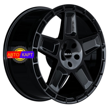 9x20/5x130 ET25 D84,1 Trek Gloss Black