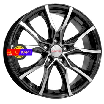 7,5x17/5x112 ET51 D57,1 Твист-оригинал (КС697М) Алмаз черный