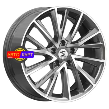 7,5x18/5x108 ET47 D60,1 КР010 (Tiggo 8 Pro) Diamond Gloss Graphite