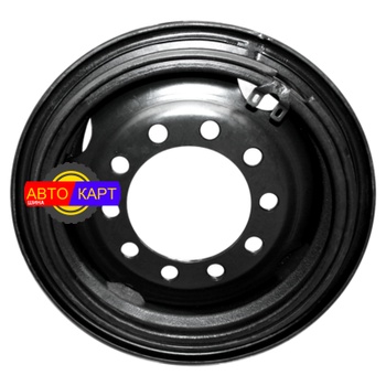 12x21/10x286,00 ET100 D222 Черный (3961.3101012-21) КАМАЗ 43118 1 ушко