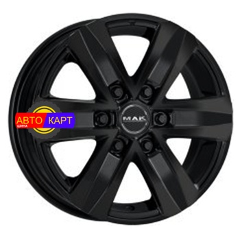 8x18/6x114,3 ET30 D66,1 Stone 6 Gloss Black