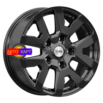 7x17/5x139,7 ET40 D98 Трикстер (Niva) (КС1170) BK