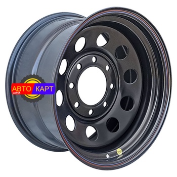 9x17/8x165,1 ET0 D121 Dodge Ram 2500/3500, Hummer H1/H2 черный