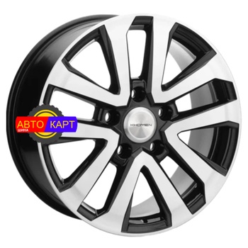 8,5x20/5x150 ET45 D110,1 KHW2003 (LX570/LC100/LC200) Black-FP