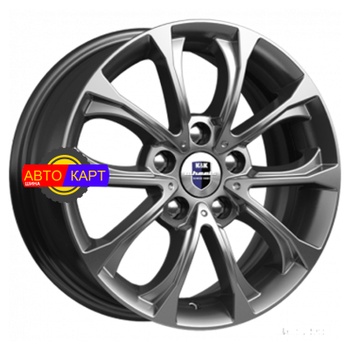 6,5x15/5x114,3 ET50 D67,1 Urals (КС732) Дарк платинум