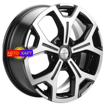 6,5x17/5x114,3 ET45 D54,1 KHW1710 (Coolray) Black-FP