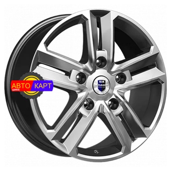 8x18/5x120 ET45 D72,6 Backfire (КС763M) Дарк платинум