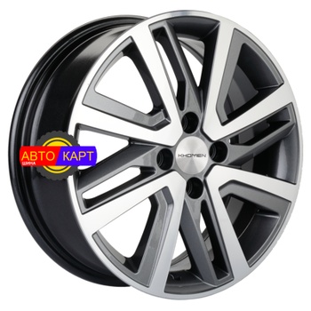 6x16/4x100 ET46 D54,1 KHW1609 (Rio II/Solaris II) Gray-FP