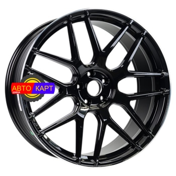 9,5x19/5x112 ET43 D66,56 ULF-R07 Black Machine Lip (ZJH) FlowForming