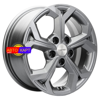 6,5x16/5x114,3 ET50 D66,1 KHW1606 (Renault/Nissan) Gray