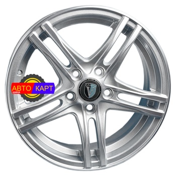 6x15/5x100 ET38 D57,1 1505 Silver