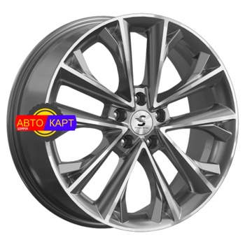7x18/5x114,3 ET38 D67,1 КР012 (Outlander) Diamond Gloss Graphite