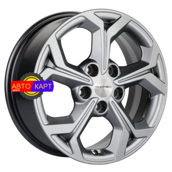 6,5x16/5x114,3 ET50 D66,1 KHW1606 (Renault/Nissan) G-Silver