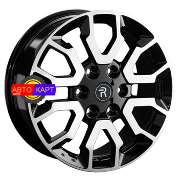 7,5x18/6x139,7 ET55 D95,10 LX242 BKF (пш, C570)