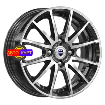 5,5x14/4x100 ET38 D60,1 Квант (КС960) Алмаз черный