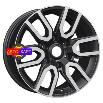 8x17/6x139,7 ET38 D67,1 KHW1723 (Pajero Sport) Black-FP