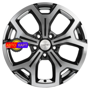 6,5x17/5x108 ET50 D63,3 KHW1710 (Focus) Black-FP