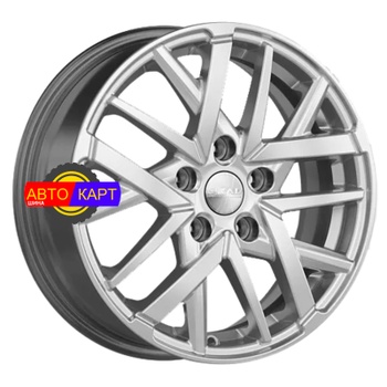 6x16/5x100 ET38 D57,1 Босфор (КЛ355) Toyota silver