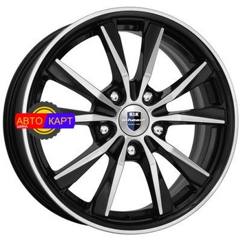 6,5x16/5x112 ET38 D57,1 Спайдер (КС649) Алмаз черный