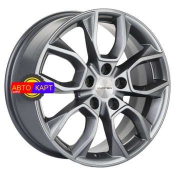 7x17/5x112 ET45 D57,1 KHW1713 (Karoq) Gray