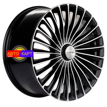 9,5x20/5x112 ET38 D66,6 KHW2008 (Mercedes Rear) Black-FP