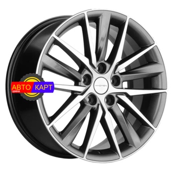 8x18/5x108 ET46 D63,4 KHW1807 (Tugella/Jaguar XF/F-Pace) Gray-FP