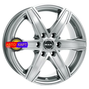 6,5x16/6x130 ET54 D84,1 King 6 Silver