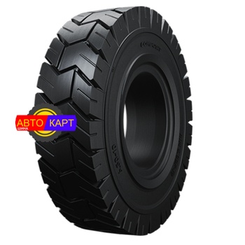18x7-8(180/70-8) Solid Tire 24/7 Цельнолитая с бортом РОССИЯ